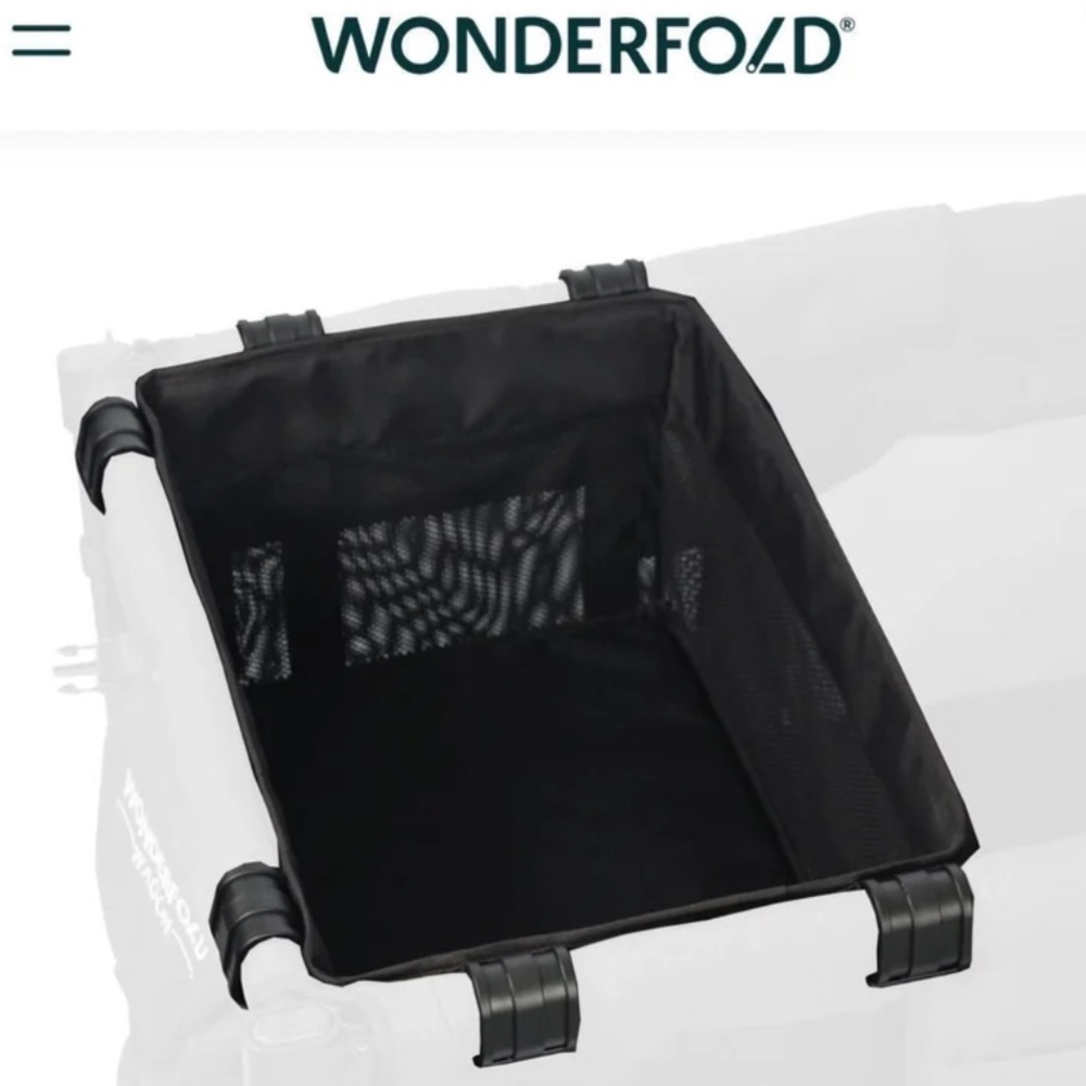 Wonderfold WonderTote collapsible shopping basket EUC